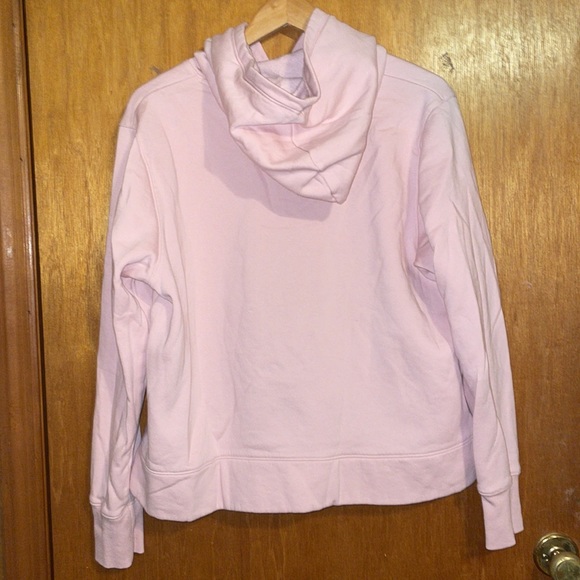 •UNDER ARMOUR•LIGHT PINK FUNNEL NECK HOODIE SWEATSHIRT SIZE XL EUC - Picture 4 of 8